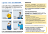 Flyer für Sepsis-Überlebende